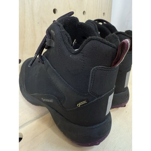 Icebug Pace3 W BUGrip GTX Studded Winter Boots Black / DarkHibiscus 2024 Size 8 - Picture 16 of 16